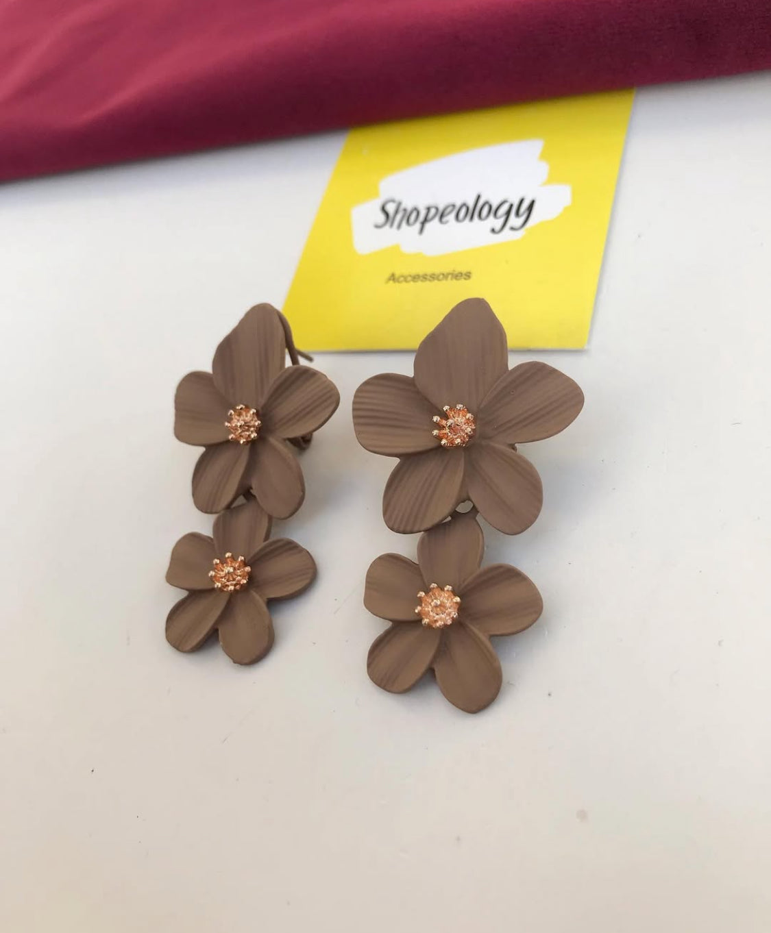 Floral Drop Earrings