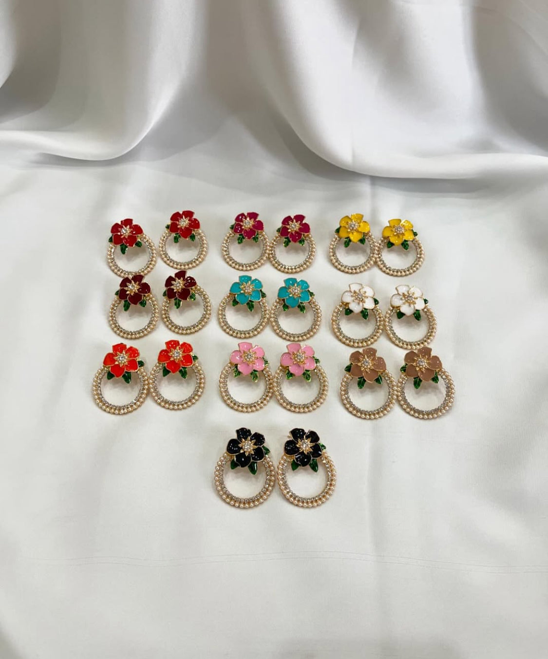 Floral Hoops