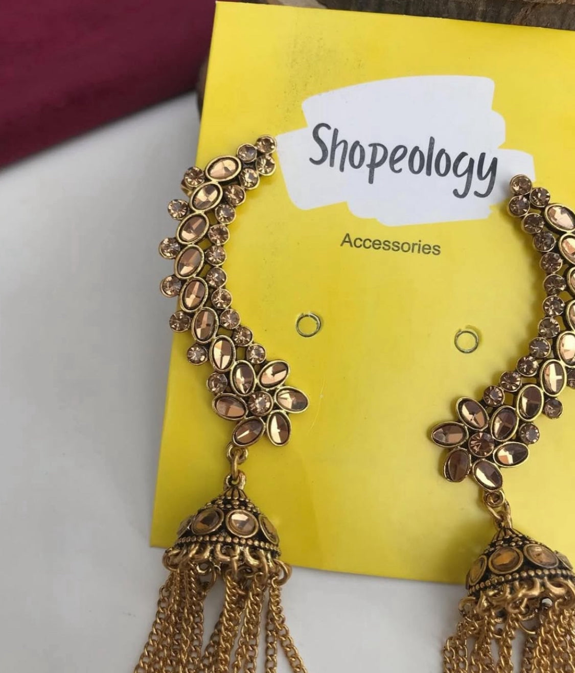 Antique earcuff earring