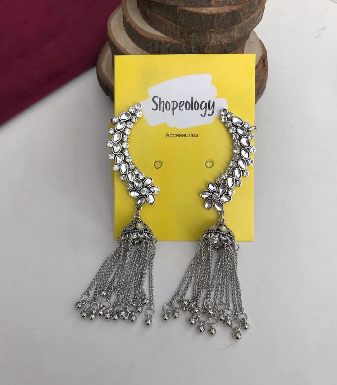 Antique earcuff earring