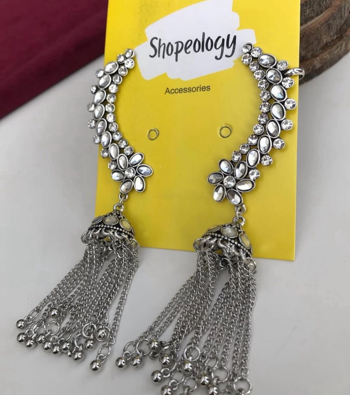 Antique earcuff earring