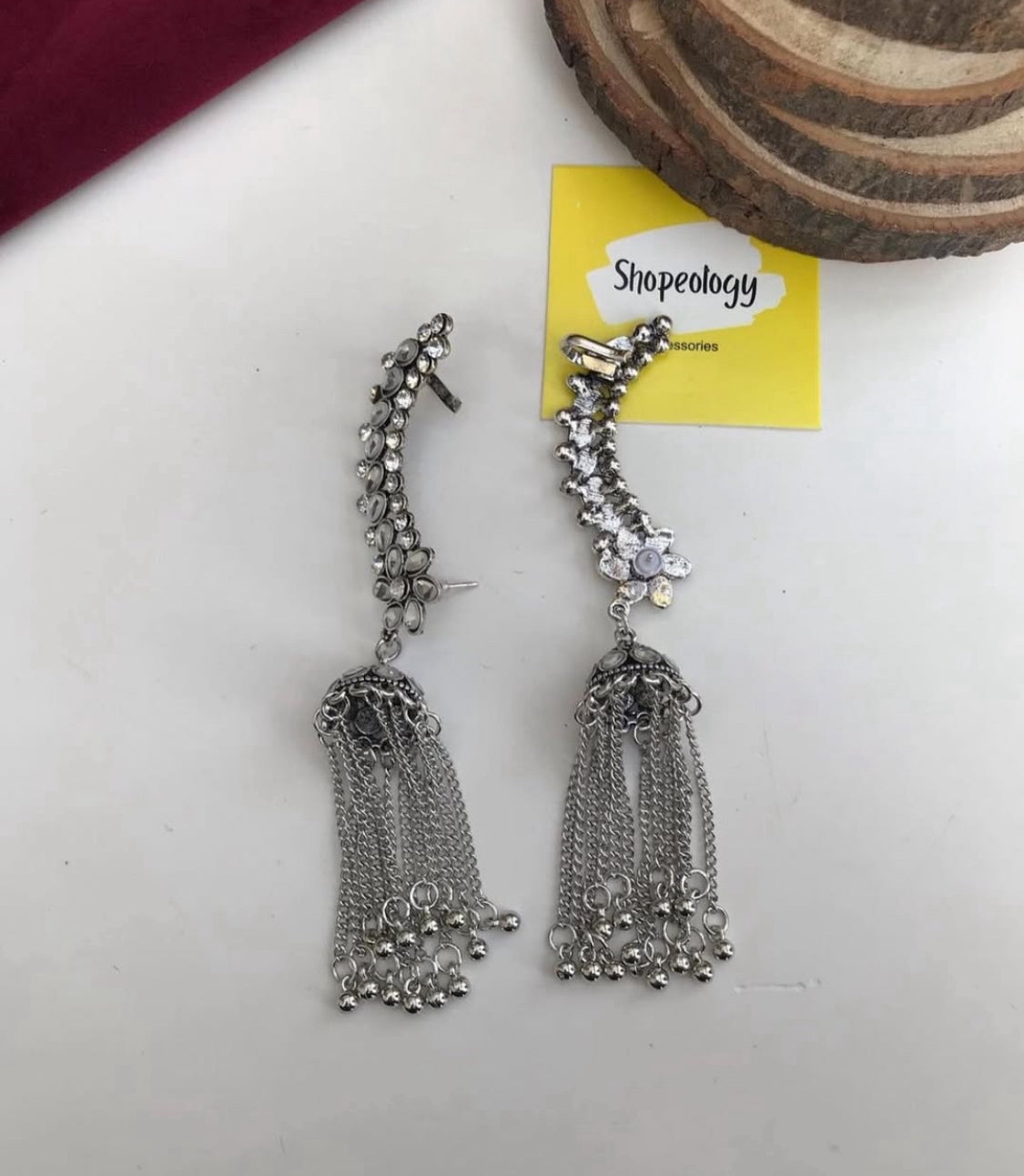 Antique earcuff earring