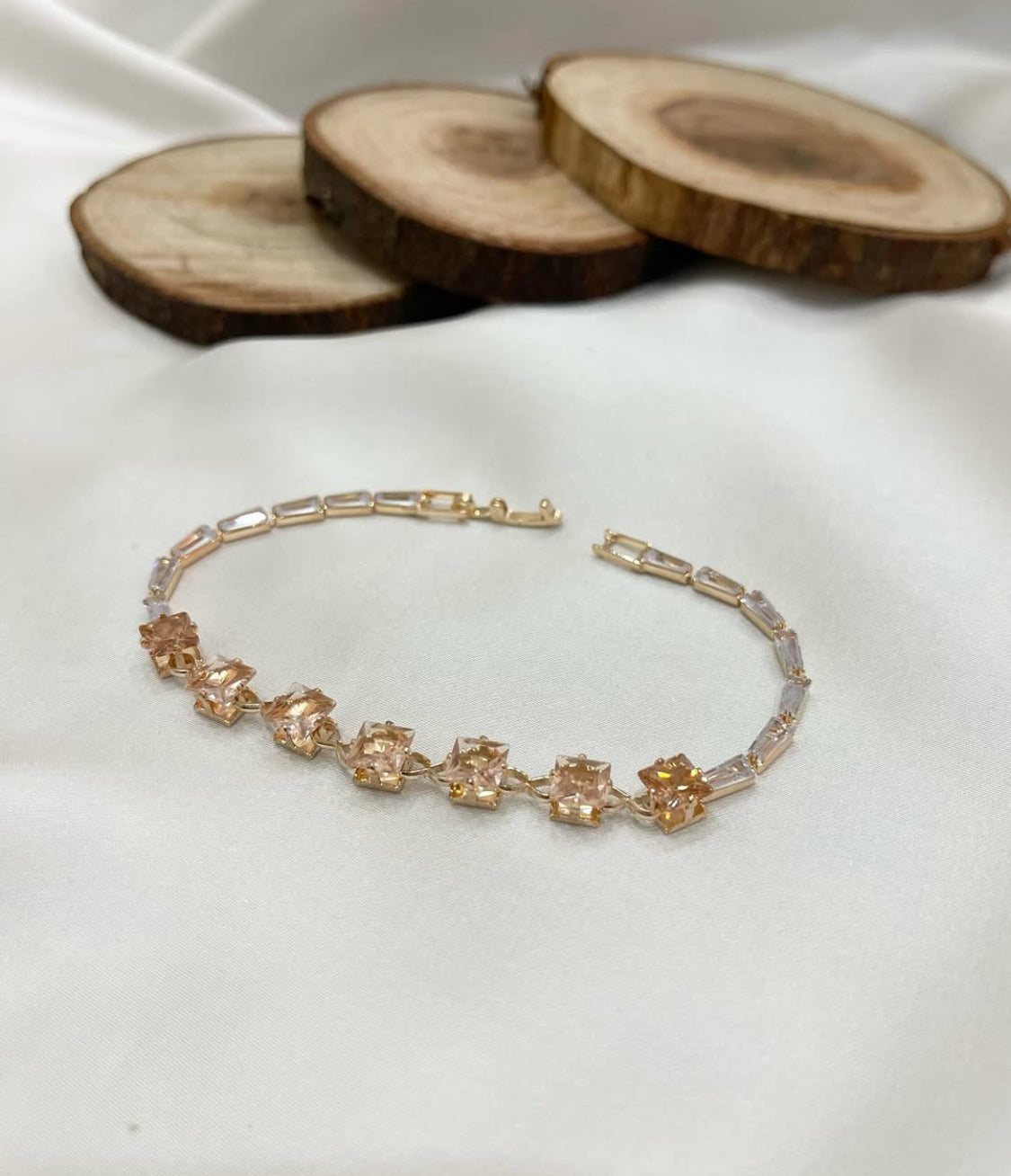 Minimal Crystal Bracelet