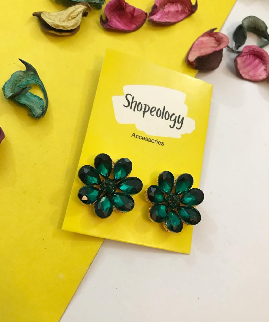 Floral Studs