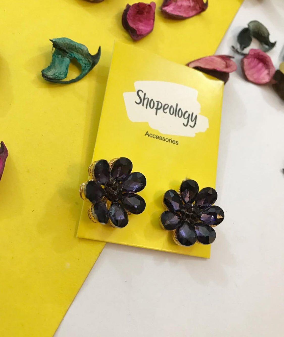 Floral Studs