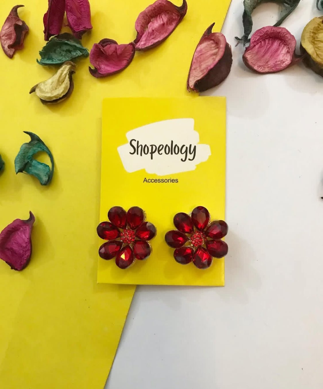 Floral Studs