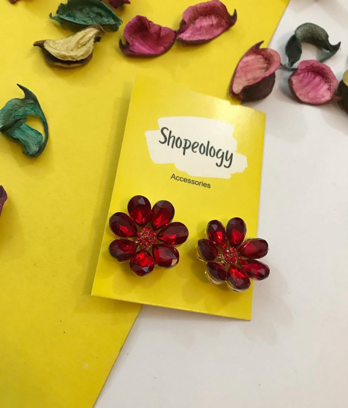 Floral Studs