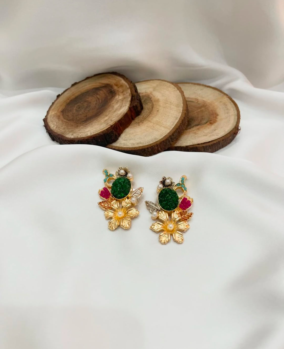 Crush Floral Drop Earrings