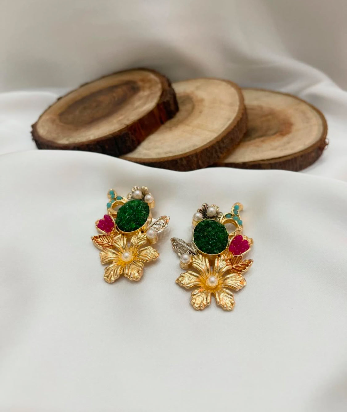 Crush Floral Drop Earrings