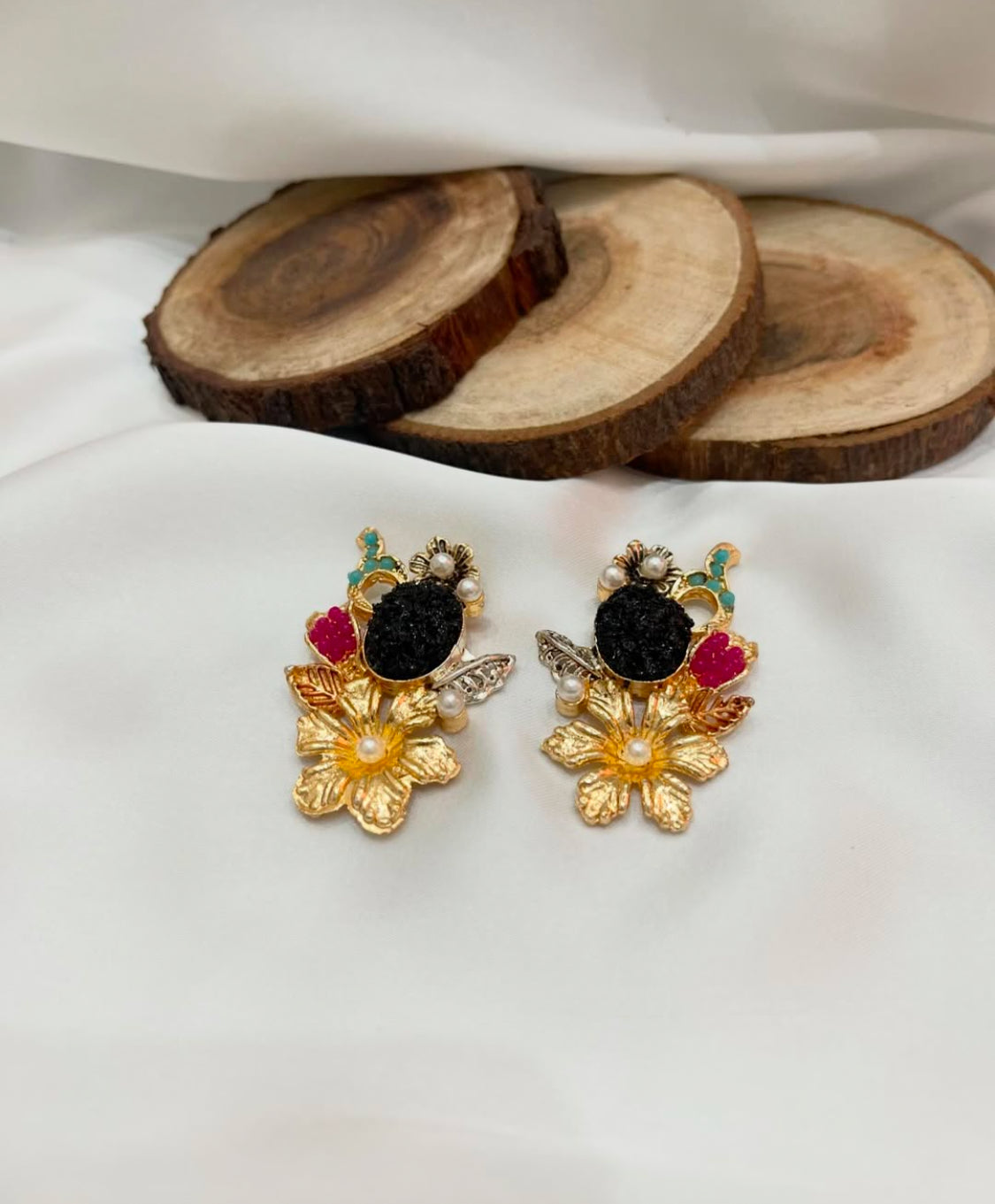 Crush Floral Drop Earrings