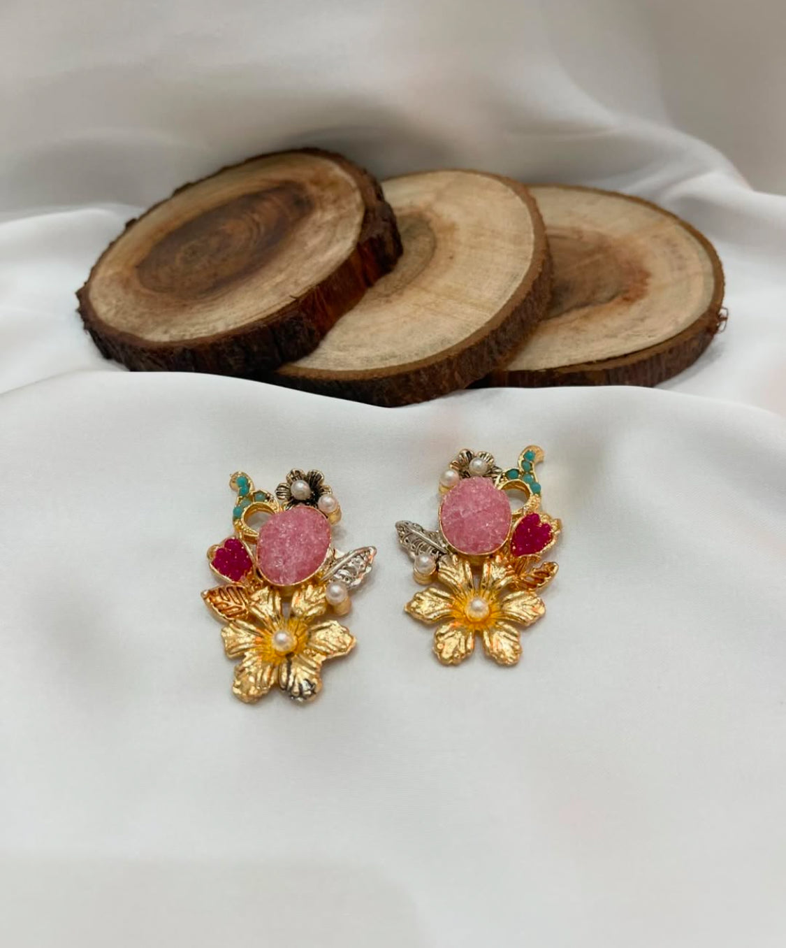 Crush Floral Drop Earrings