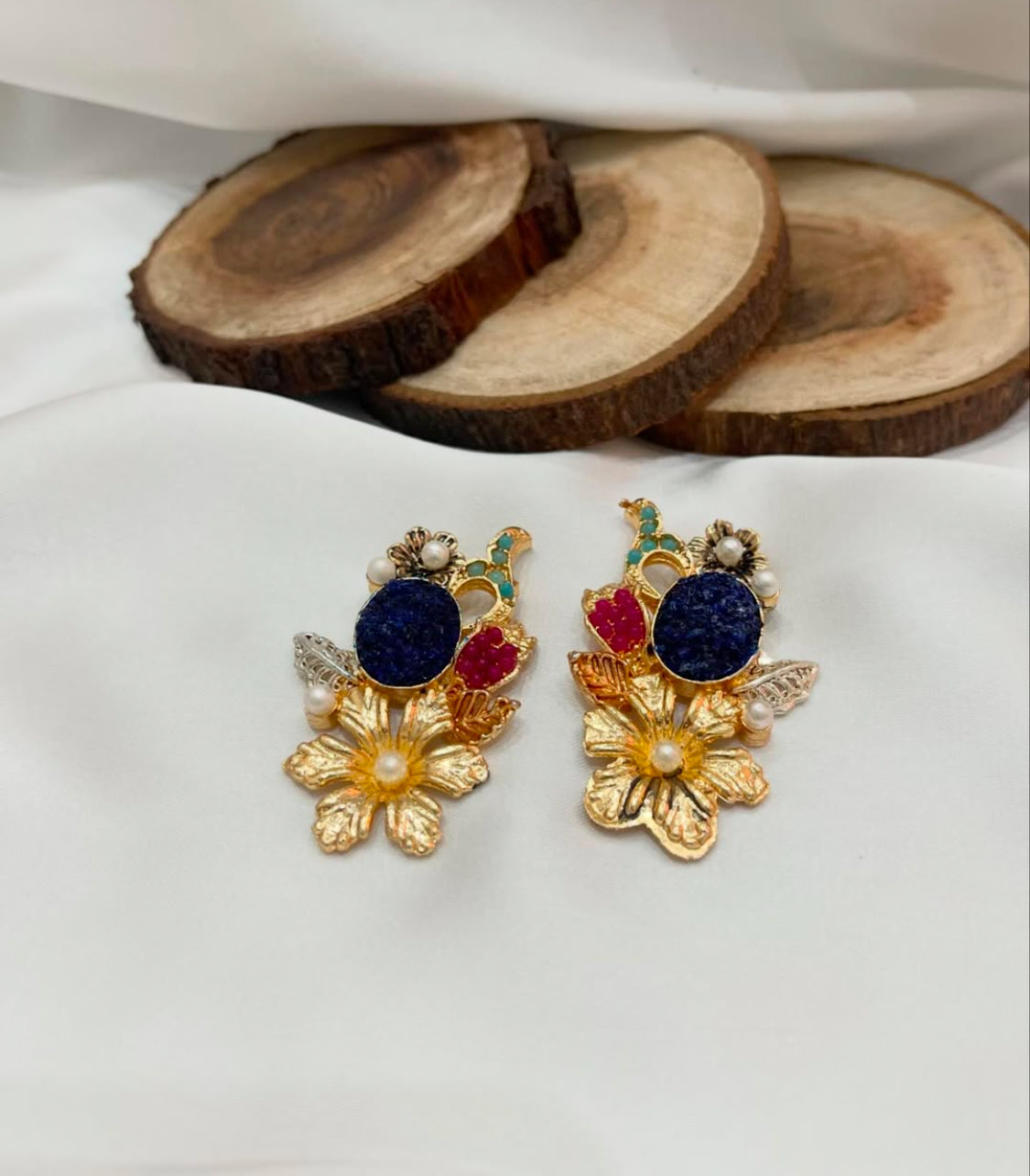 Crush Floral Drop Earrings