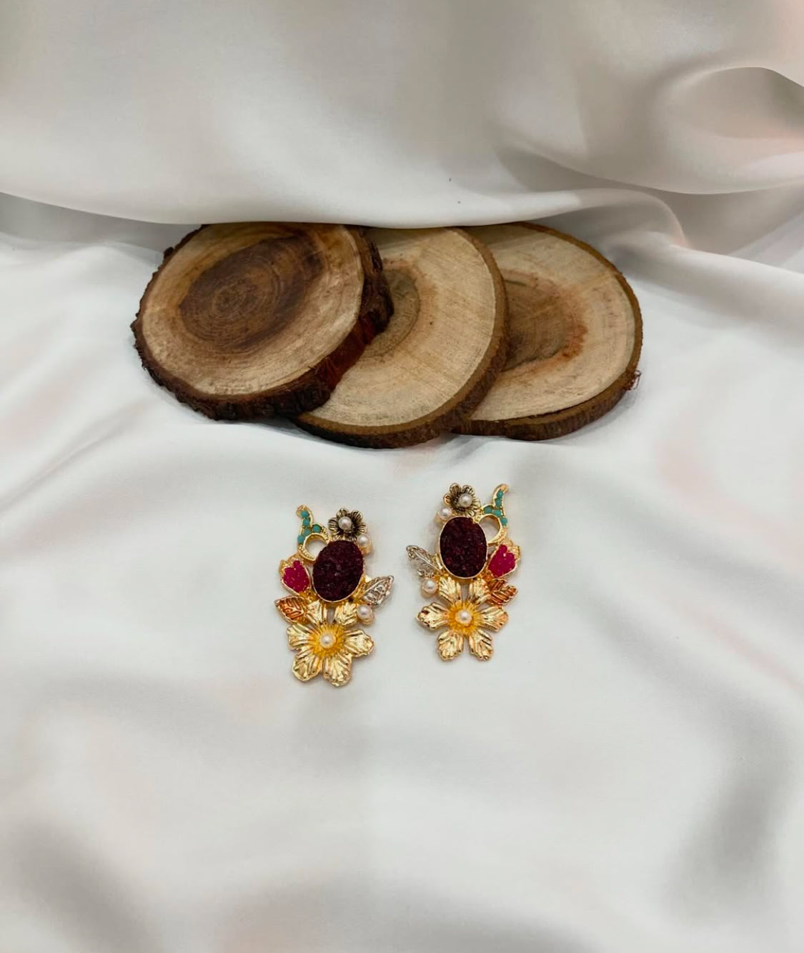 Crush Floral Drop Earrings