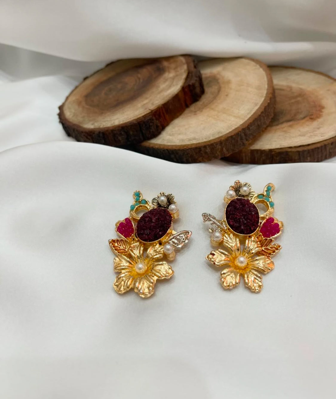 Crush Floral Drop Earrings