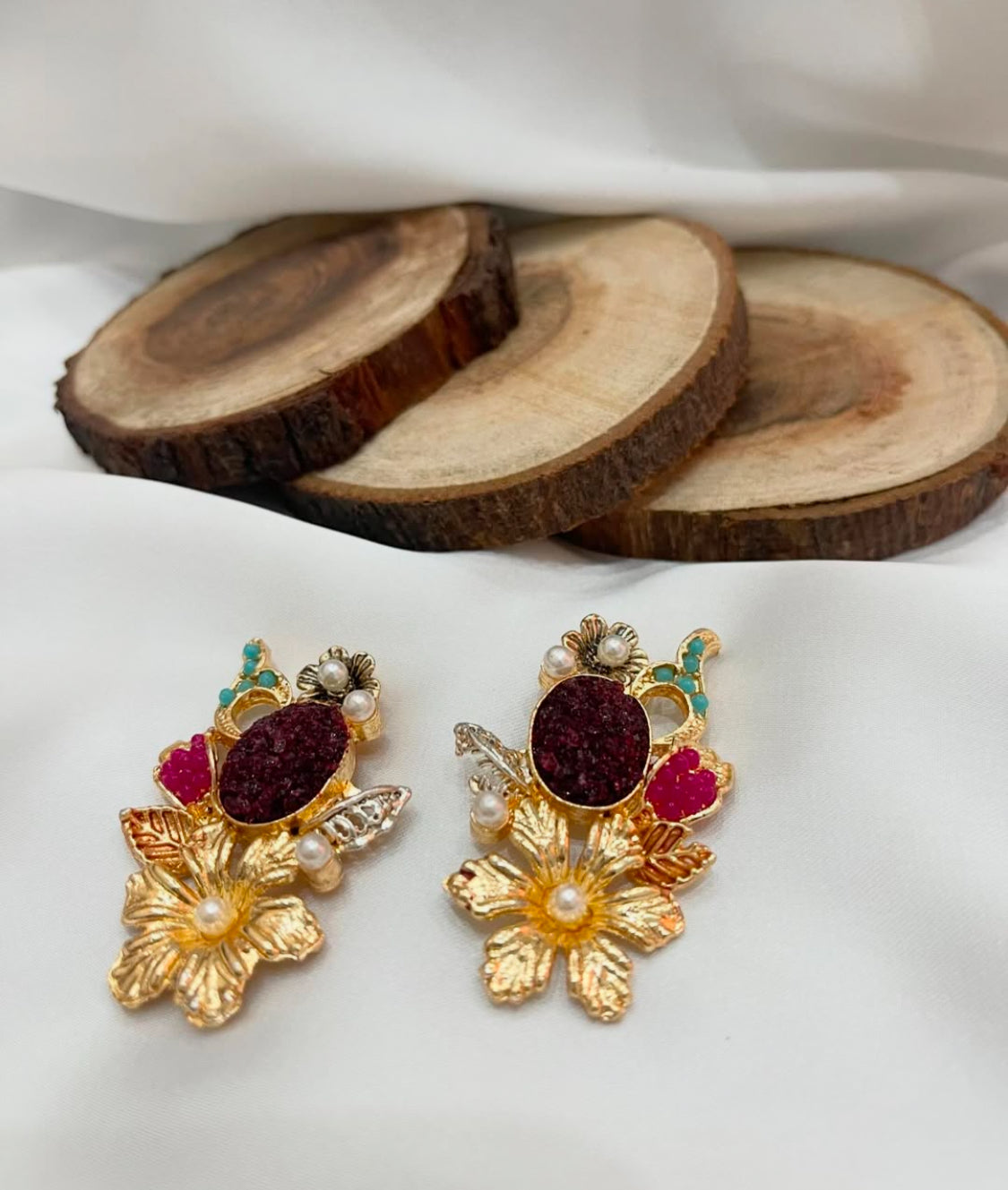 Crush Floral Drop Earrings