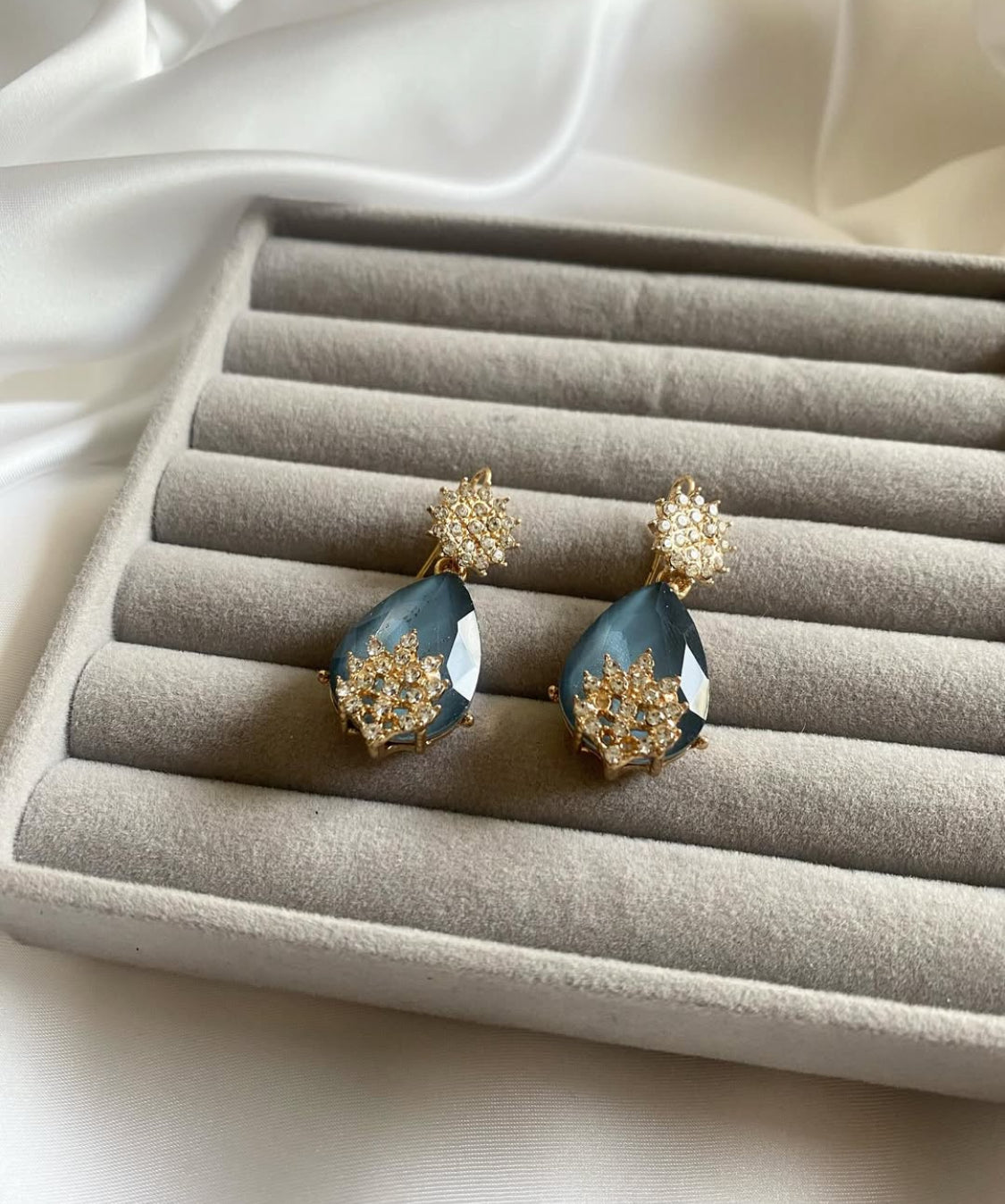 Crystal Drop Earrings