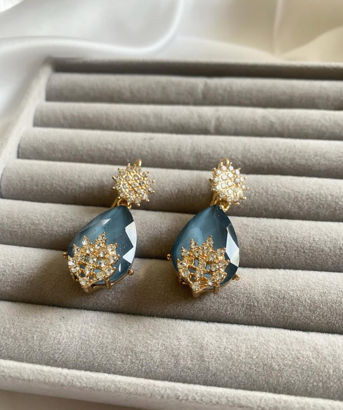Crystal Drop Earrings