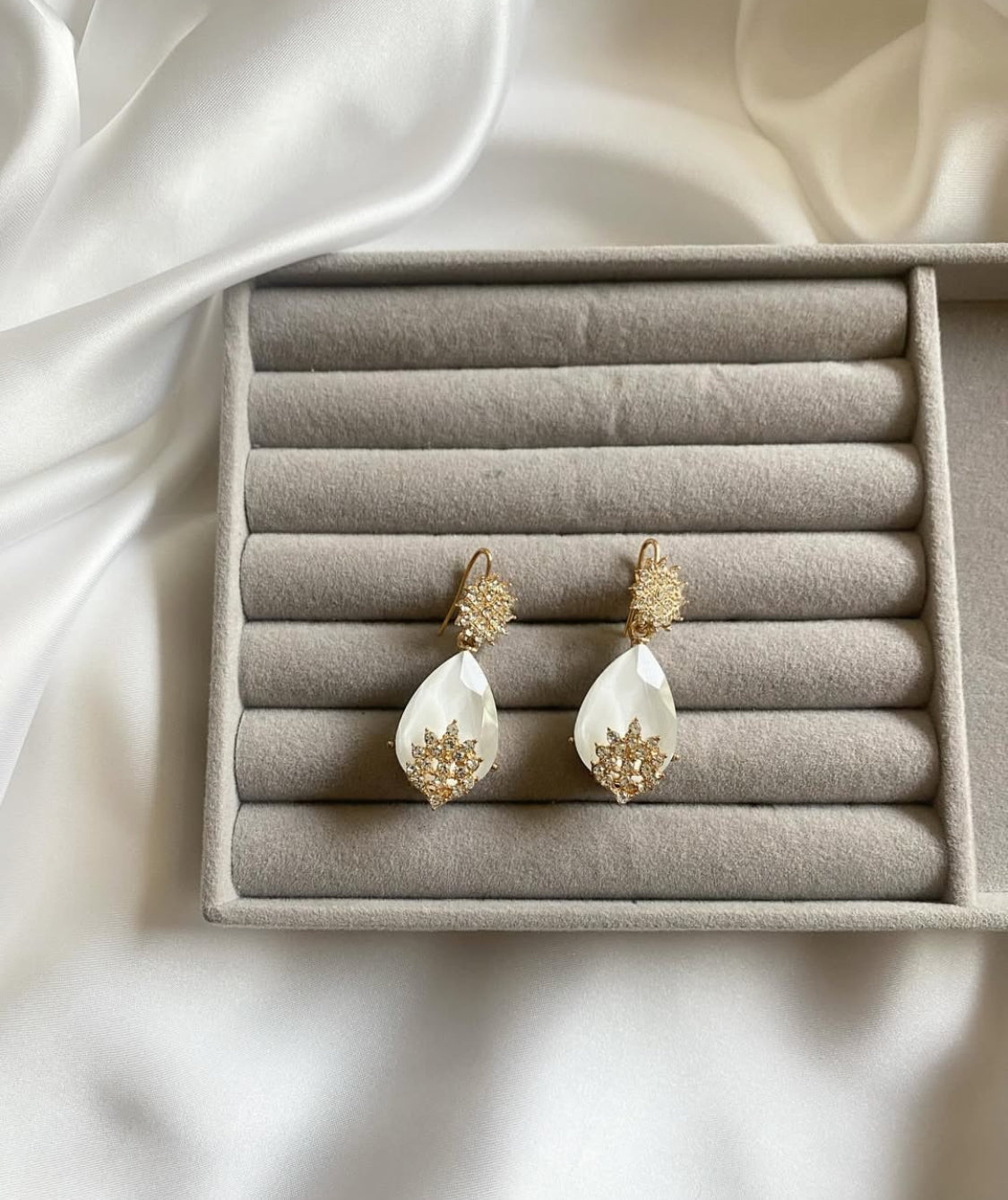 Crystal Drop Earrings