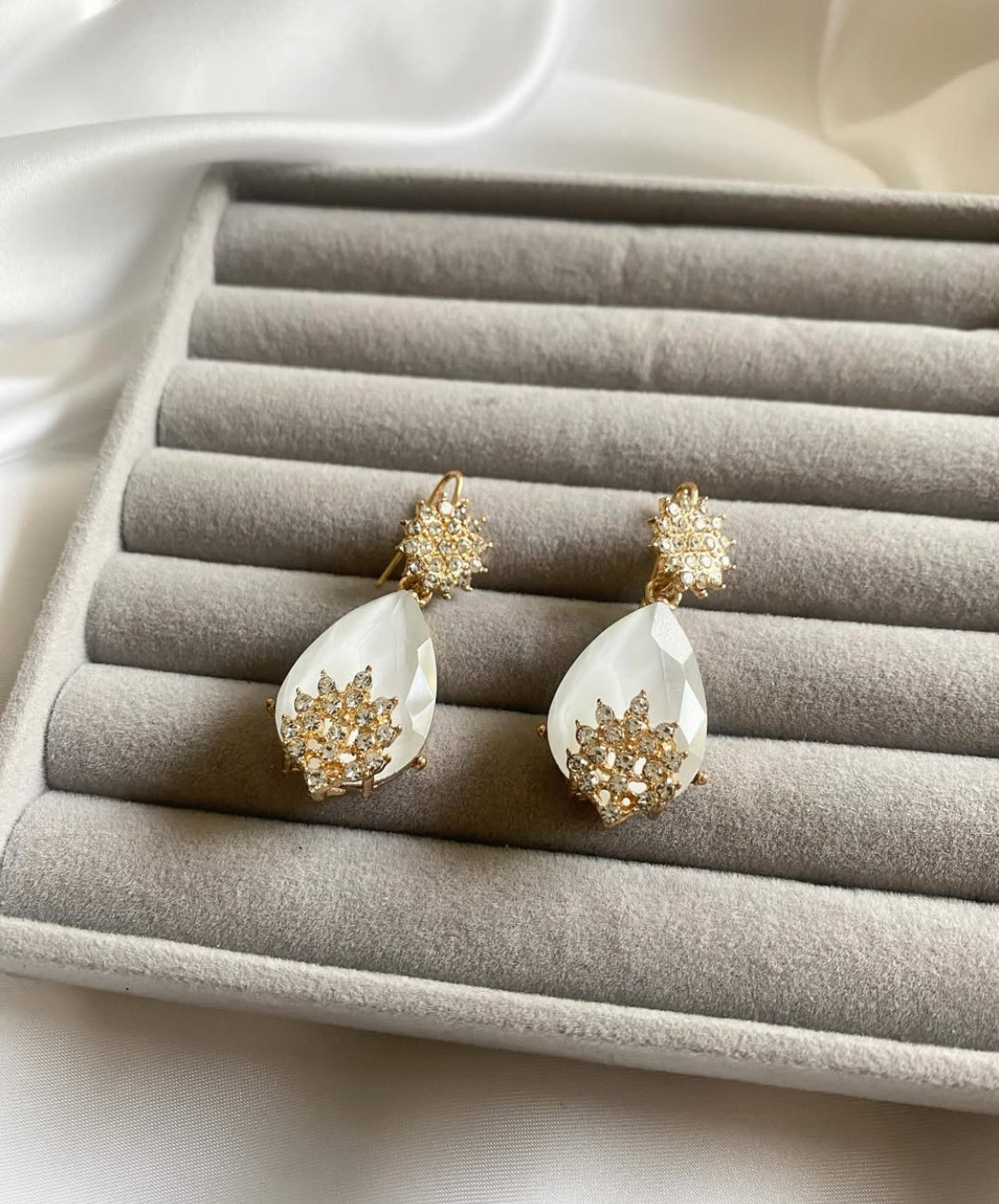 Crystal Drop Earrings