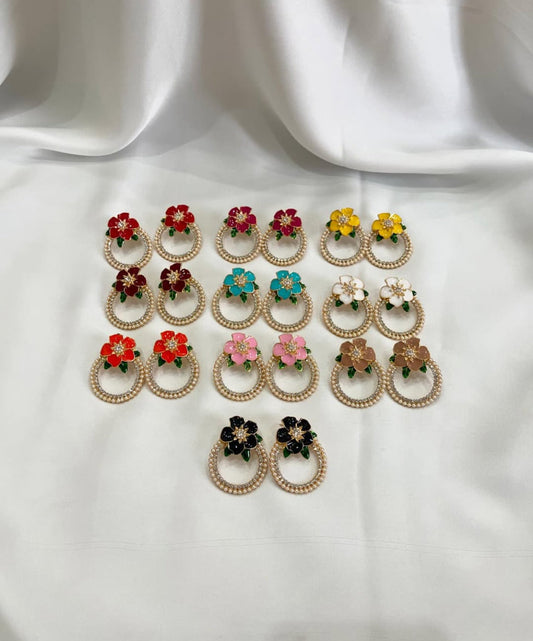 Floral Hoops