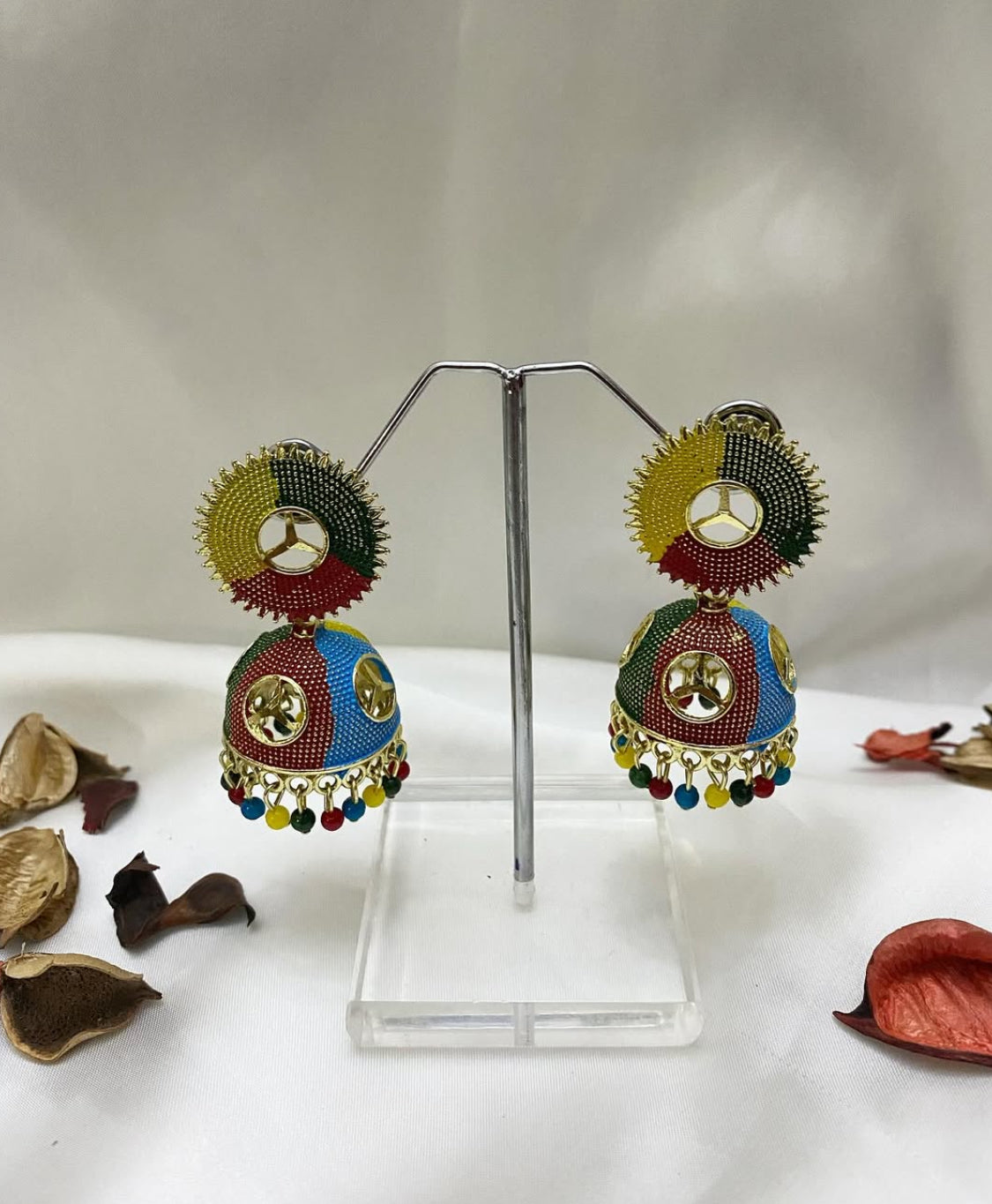 Multi Antique Jhumka