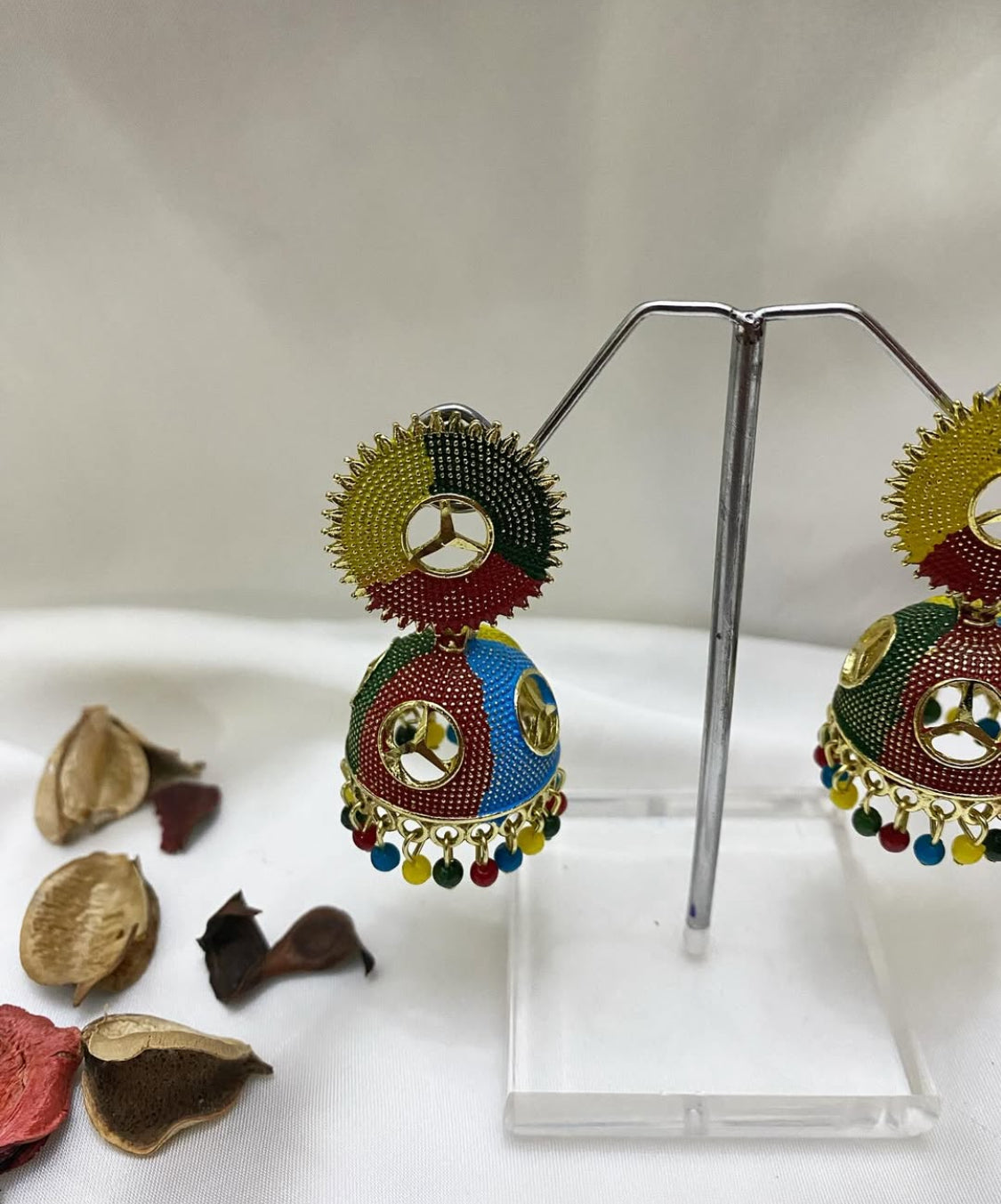 Multi Antique Jhumka