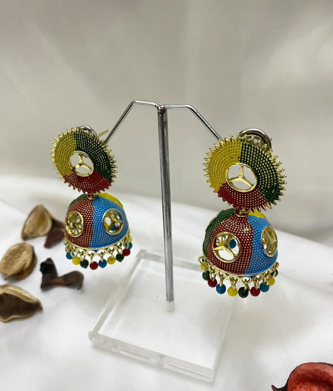 Multi Antique Jhumka
