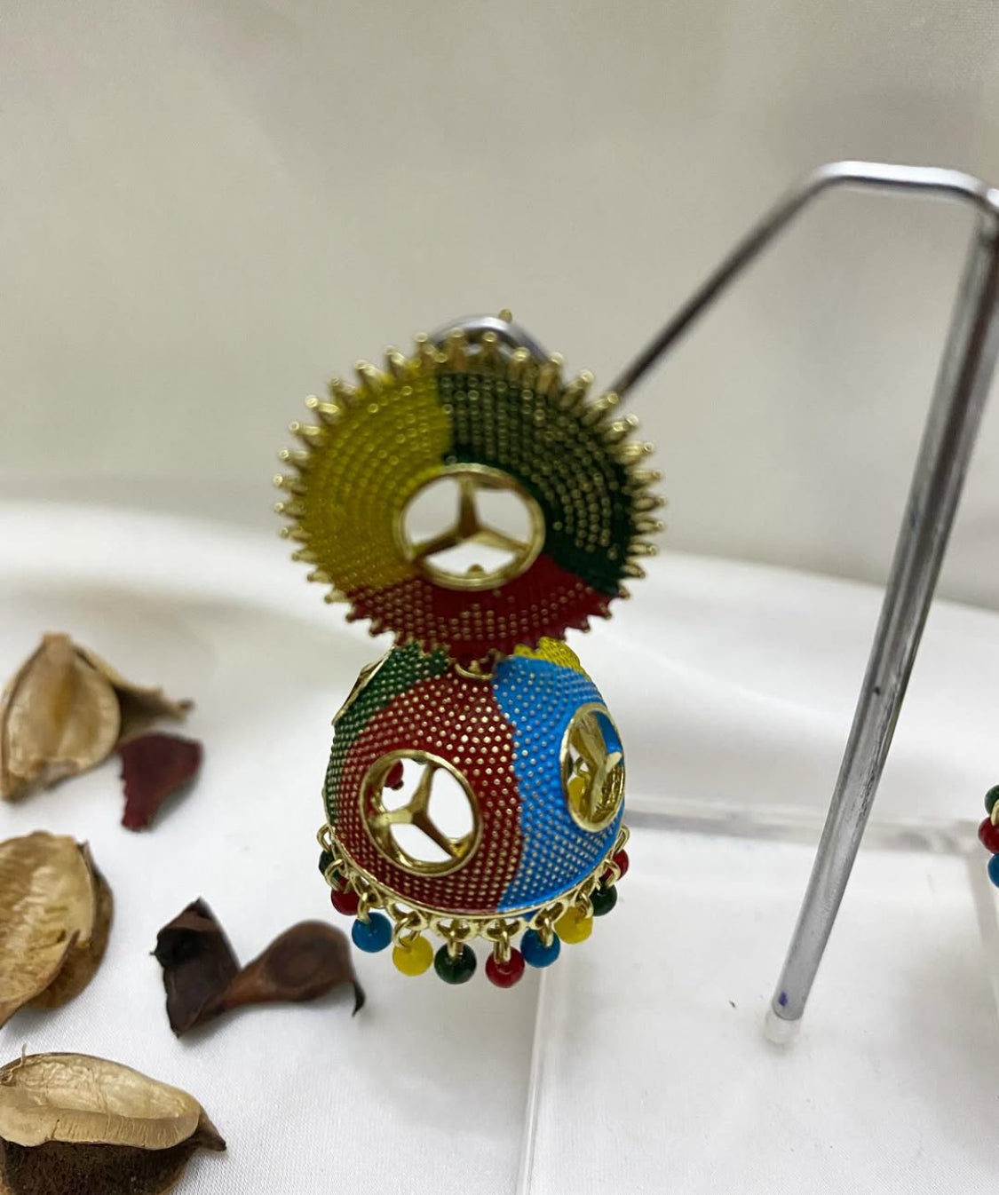 Multi Antique Jhumka