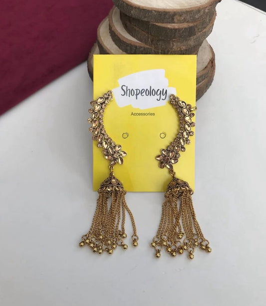 Antique earcuff earring