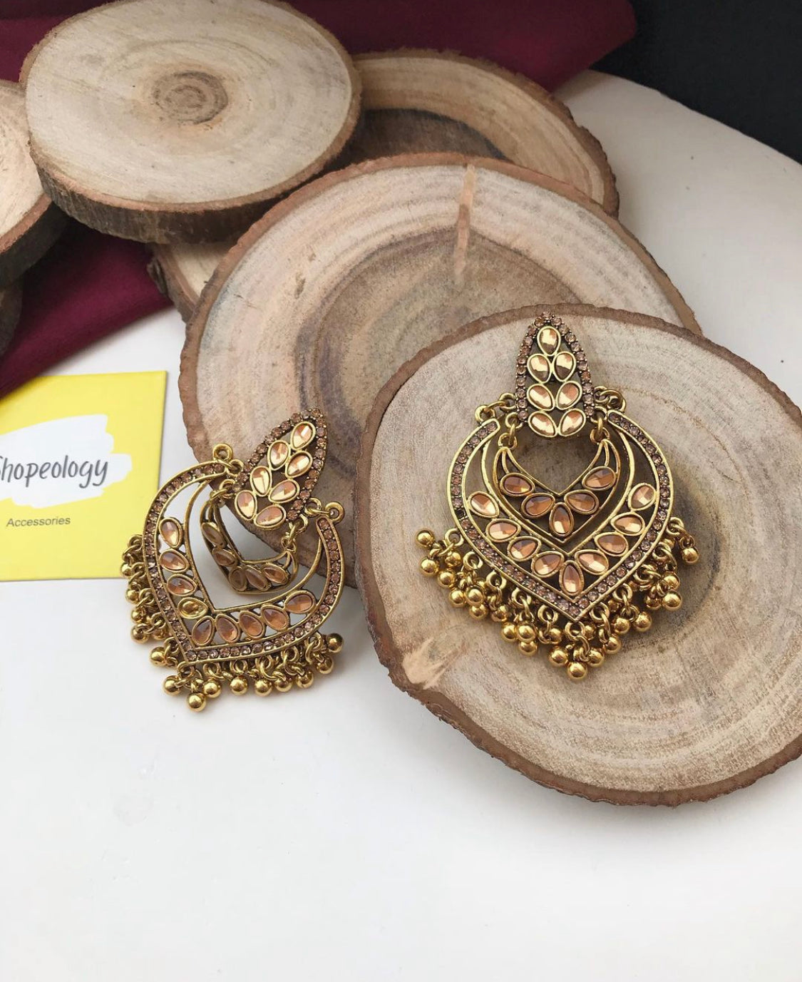 Antique rustam earrings